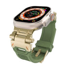 Stainless Steel Connector TPU Watch Band