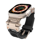 Stainless Steel Connector TPU Watch Band