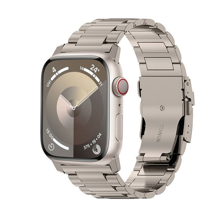 26mm Safety Buckle Titanium Alloy Watch Band, For Apple Watch SE 2023 44mm, For Apple Watch Ultra 2 49mm, For Apple Watch Series 9 45mm, For Apple Watch Ultra 49mm, For Apple Watch Series 8 45mm, For Apple Watch SE 2022 44mm, For Apple Watch Series 7 4... - DealBuddy