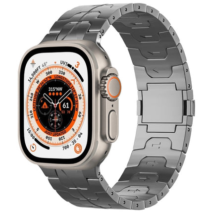 Magnetic Buckle Titanium Alloy Watch Band, For Apple Watch SE 2023 44mm, For Apple Watch Ultra 2 49mm, For Apple Watch Series 9 45mm, For Apple Watch Ultra 49mm, For Apple Watch Series 8 45mm, For Apple Watch SE 2022 44mm, For Apple Watch Series 7 45mm... - DealBuddy