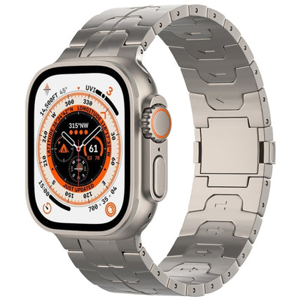 Magnetic Buckle Titanium Alloy Watch Band, For Apple Watch SE 2023 44mm, For Apple Watch Ultra 2 49mm, For Apple Watch Series 9 45mm, For Apple Watch Ultra 49mm, For Apple Watch Series 8 45mm, For Apple Watch SE 2022 44mm, For Apple Watch Series 7 45mm... - DealBuddy
