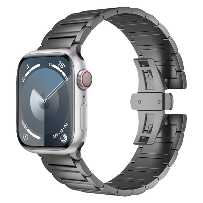 I-shaped Butterfly Buckle Titanium Alloy Watch Band