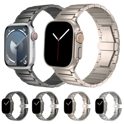 I-shaped Butterfly Buckle Titanium Alloy Watch Band