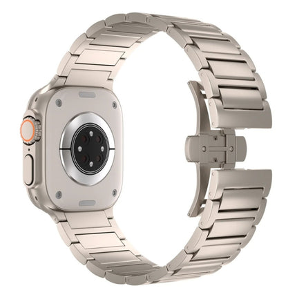 I-shaped Butterfly Buckle Titanium Alloy Watch Band