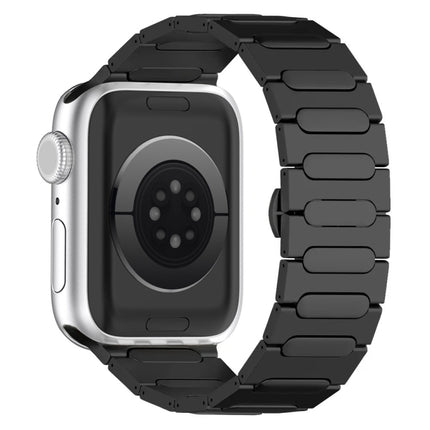 Oval Butterfly Buckle Titanium Alloy Watch Band