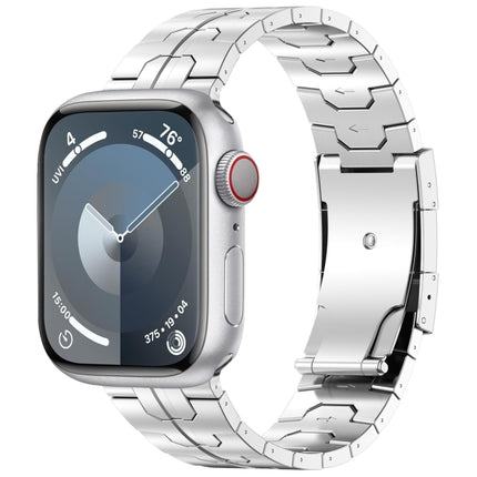 Turtle Buckle Titanium Alloy Watch Band, For Apple Watch Series 5 44mm, For Apple Watch Series 5 40mm, For Apple Watch Series 4 44mm, For Apple Watch Series 4 40mm, For Apple Watch Series 3 38mm, For Apple Watch Series 3 42mm - DealBuddy