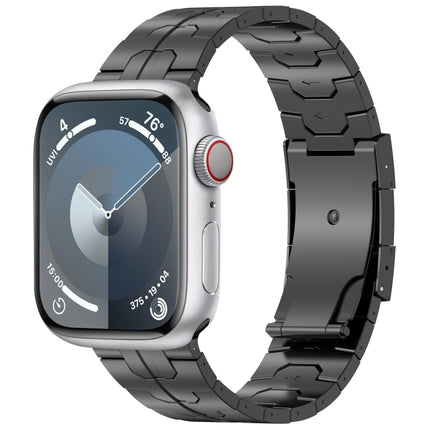 Turtle Buckle Titanium Alloy Watch Band, For Apple Watch Series 5 44mm, For Apple Watch Series 5 40mm, For Apple Watch Series 4 44mm, For Apple Watch Series 4 40mm, For Apple Watch Series 3 38mm, For Apple Watch Series 3 42mm - DealBuddy