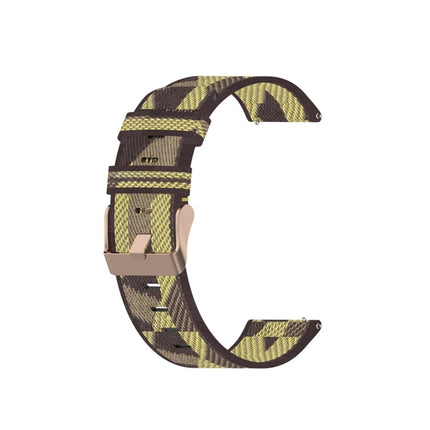 Woven Nylon Textured Strap, Size: Free Size 20mm, For Galaxy Watch 3 41mm - DealBuddy