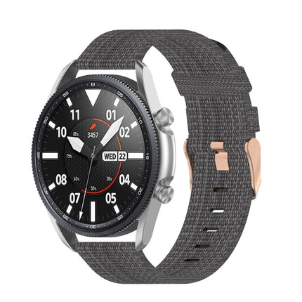 Woven Nylon Textured Strap, Size: Free Size 20mm, For Galaxy Watch 3 41mm - DealBuddy