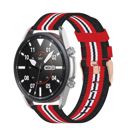 Woven Nylon Textured Strap, Size: Free Size 20mm, For Galaxy Watch 3 41mm - DealBuddy