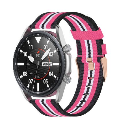 Woven Nylon Textured Strap, Size: Free Size 20mm, For Galaxy Watch 3 41mm - DealBuddy