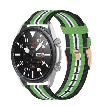 Woven Nylon Textured Strap, Size: Free Size 20mm, For Galaxy Watch 3 41mm - DealBuddy