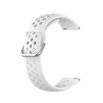 R850 Silicone Sports Solid Color Strap, Size: Free Size 20mm, For Galaxy Watch 3 41mm - DealBuddy