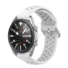 R850 Silicone Sports Solid Color Strap, Size: Free Size 20mm, For Galaxy Watch 3 41mm - DealBuddy