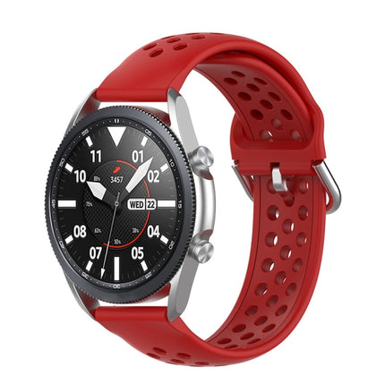 R850 Silicone Sports Solid Color Strap, Size: Free Size 20mm, For Galaxy Watch 3 41mm - DealBuddy