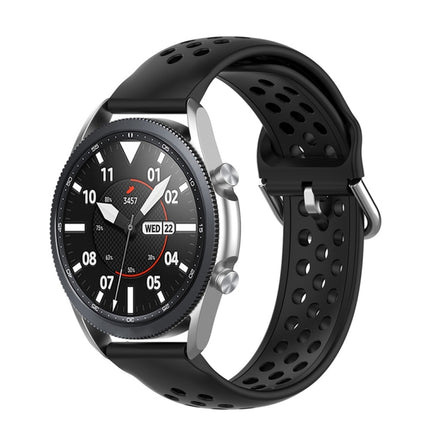 R850 Silicone Sports Solid Color Strap, Size: Free Size 20mm, For Galaxy Watch 3 41mm - DealBuddy