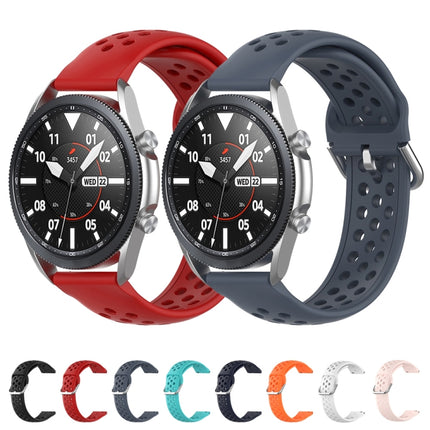 R850 Silicone Sports Solid Color Strap, Size: Free Size 20mm, For Galaxy Watch 3 41mm - DealBuddy