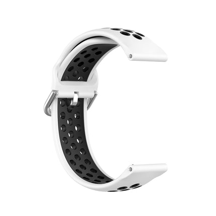 Silicone Sports Two-tone Strap, Size: Free Size 20mm, For Galaxy Watch 3 41mm - DealBuddy
