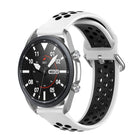 Silicone Sports Two-tone Strap, Size: Free Size 20mm, For Galaxy Watch 3 41mm - DealBuddy