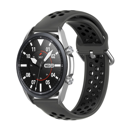 Silicone Sports Two-tone Strap, Size: Free Size 20mm, For Galaxy Watch 3 41mm - DealBuddy
