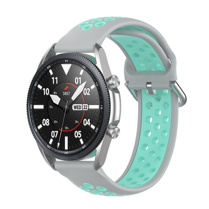 Silicone Sports Two-tone Strap, Size: Free Size 20mm, For Galaxy Watch 3 41mm - DealBuddy