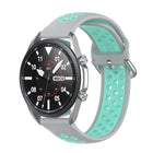 Silicone Sports Two-tone Strap, Size: Free Size 20mm, For Galaxy Watch 3 41mm - DealBuddy