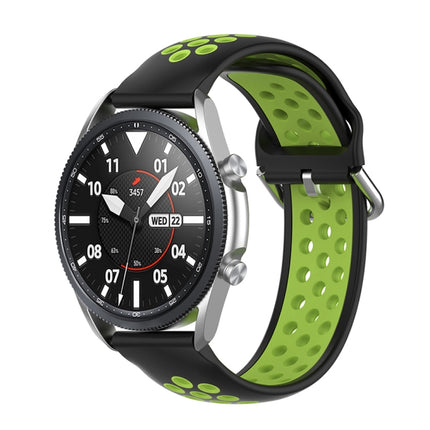 Silicone Sports Two-tone Strap, Size: Free Size 20mm, For Galaxy Watch 3 41mm - DealBuddy
