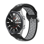 Silicone Sports Two-tone Strap, Size: Free Size 20mm, For Galaxy Watch 3 41mm - DealBuddy
