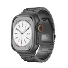 3-Bead Flat Buckle Titanium Alloy Watch Band