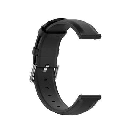 Round Tail Leather Strap, Size: Free Size 20mm, For Galaxy Watch 3 41mm - DealBuddy