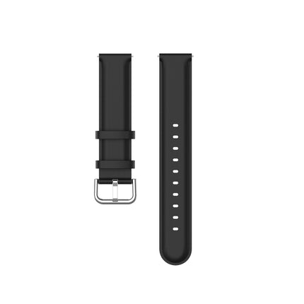 Round Tail Leather Strap, Size: Free Size 20mm, For Galaxy Watch 3 41mm - DealBuddy