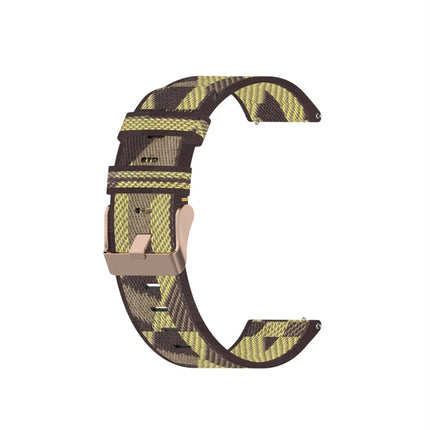 Woven Nylon Textured Strap, Size: Free Size 22mm, For Galaxy Watch 3 45mm - DealBuddy