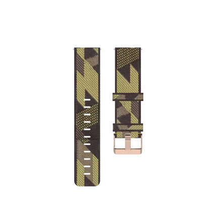 Woven Nylon Textured Strap, Size: Free Size 22mm