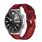 Woven Nylon Textured Strap, Size: Free Size 22mm, For Galaxy Watch 3 45mm - DealBuddy