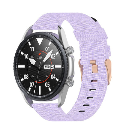 Woven Nylon Textured Strap, Size: Free Size 22mm, For Galaxy Watch 3 45mm - DealBuddy