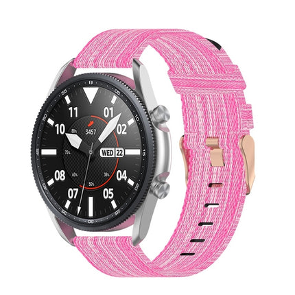 Woven Nylon Textured Strap, Size: Free Size 22mm, For Galaxy Watch 3 45mm - DealBuddy