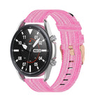 Woven Nylon Textured Strap, Size: Free Size 22mm, For Galaxy Watch 3 45mm - DealBuddy