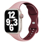For Apple Watch Series 5 40mm / Pink Wine Red