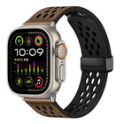 Hole Style Folding Buckle PU Leather Watch Band