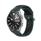 Silicone Sports Two-tone Strap, Size: 22mm, For Galaxy Watch 3 45mm - DealBuddy