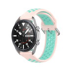 For Galaxy Watch 3 45mm / Light Pink Teal
