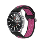 Silicone Sports Two-tone Strap, Size: 22mm