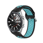 Silicone Sports Two-tone Strap, Size: 22mm, For Galaxy Watch 3 45mm - DealBuddy