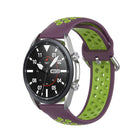 Silicone Sports Two-tone Strap, Size: 22mm, For Galaxy Watch 3 45mm - DealBuddy