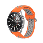 Silicone Sports Two-tone Strap, Size: 22mm, For Galaxy Watch 3 45mm - DealBuddy