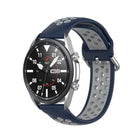 Silicone Sports Two-tone Strap, Size: 22mm, For Galaxy Watch 3 45mm - DealBuddy