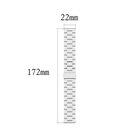 Three Stainless Steel Straps Disassemble The Meter & Ears, Size: 22mm, For Galaxy Watch 3 45mm - DealBuddy