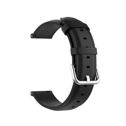 Round Tail Leather Strap, Size: Free Size 22mm, For Galaxy Watch 3 45mm - DealBuddy