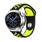 For Smasung Gear S4 Active 22mm Two-color Silicone Replacement Strap Watchband - DealBuddy