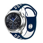 For Smasung Gear S4 Active 22mm Two-color Silicone Replacement Strap Watchband - DealBuddy